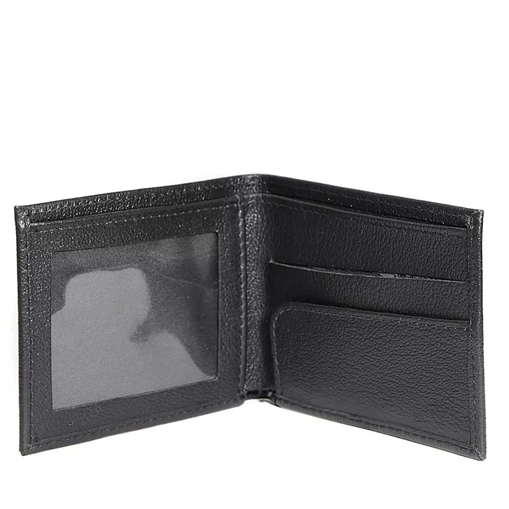 CARTEIRA MASCULINA EM COURO MARROM - NAPA/VENEZA